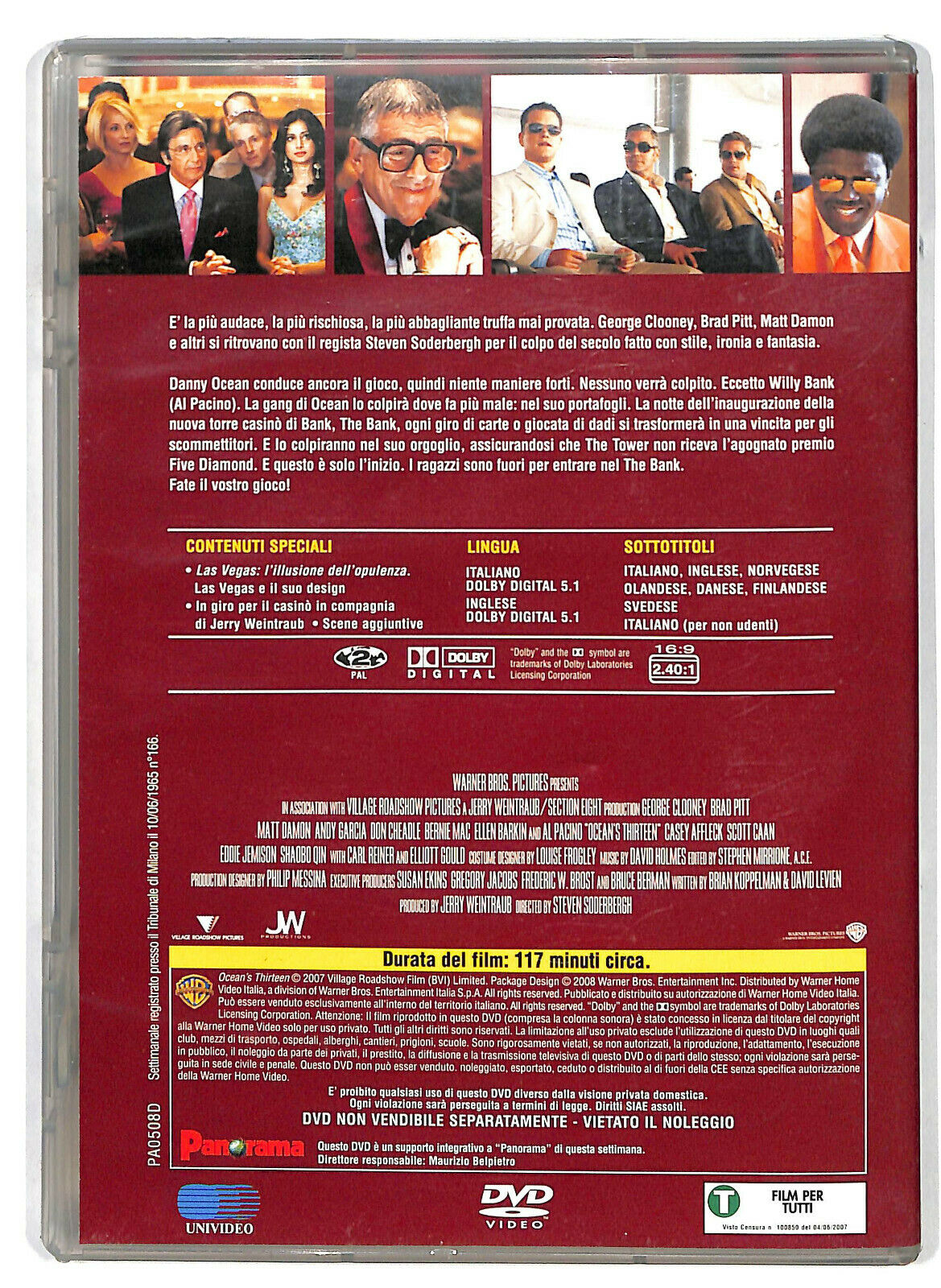 EBOND Ocean's Thirteen DVD Editoriale D584932