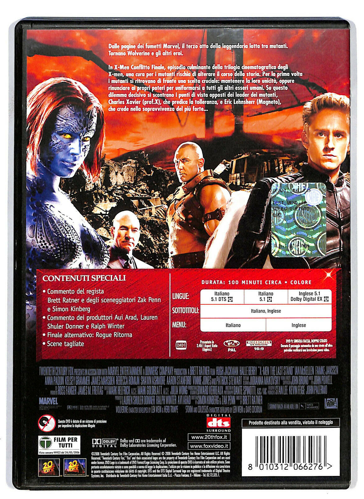 EBOND x Men Conflitto Finale DVD D584943
