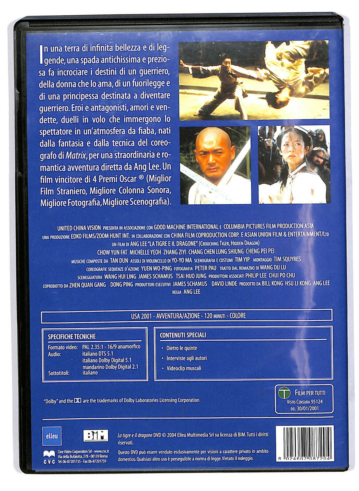 EBOND La Tigre e Il Dragone DVD D585215