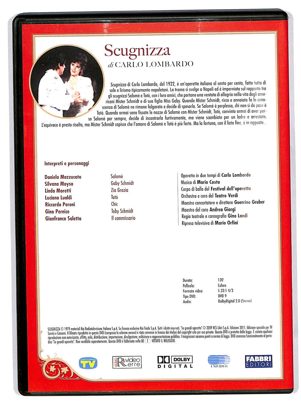 EBOND Le Grandi Operette - Scugnizza DVD Editoriale D585233