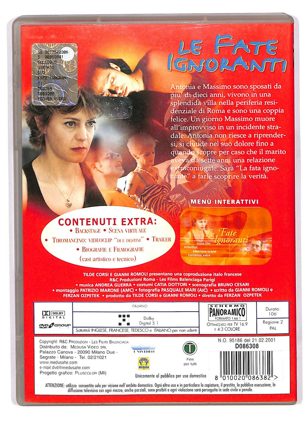 EBOND Le Fate Ignoranti DVD D585249