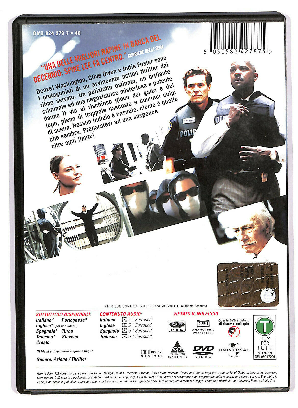 EBOND Inside Man DVD D585253