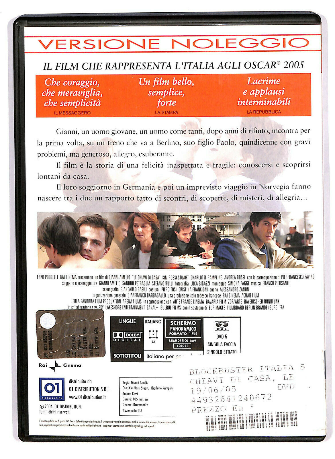 EBOND Le Chiavi Di Casa DVD Ex Noleggio D585324