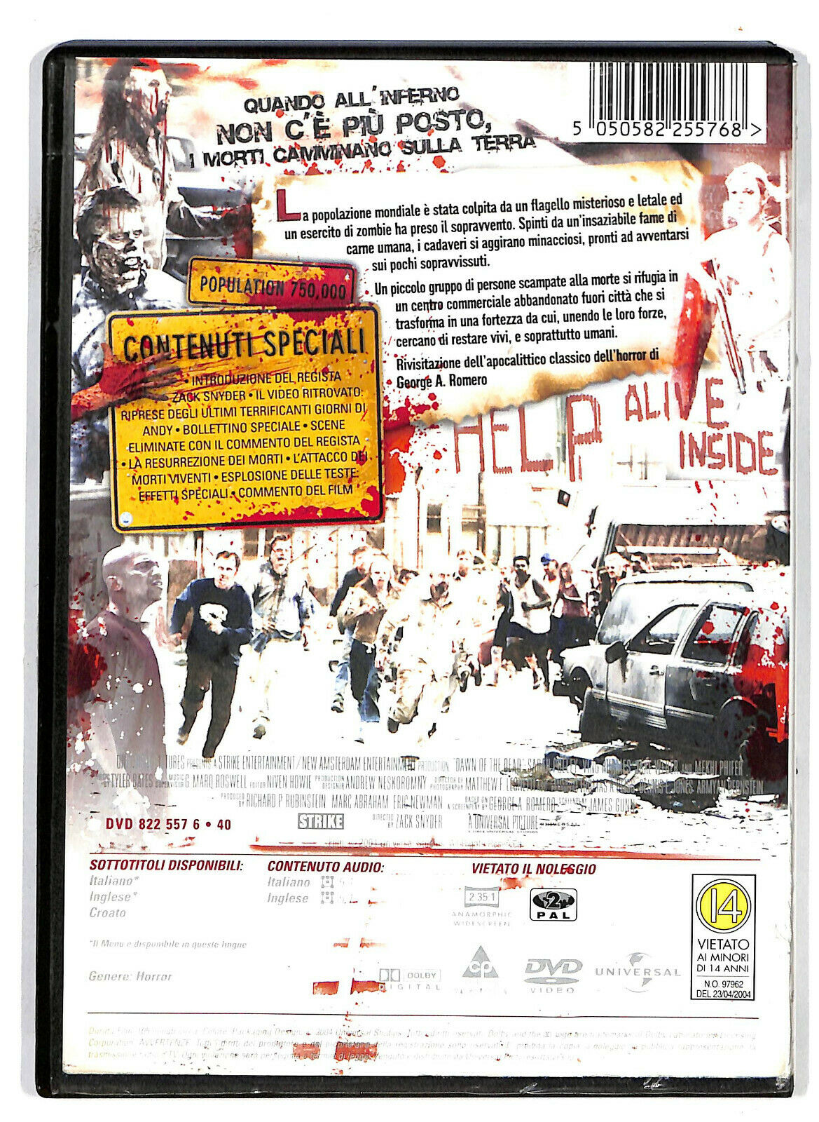 EBOND L'alba Dei Morti Viventi DVD D585454