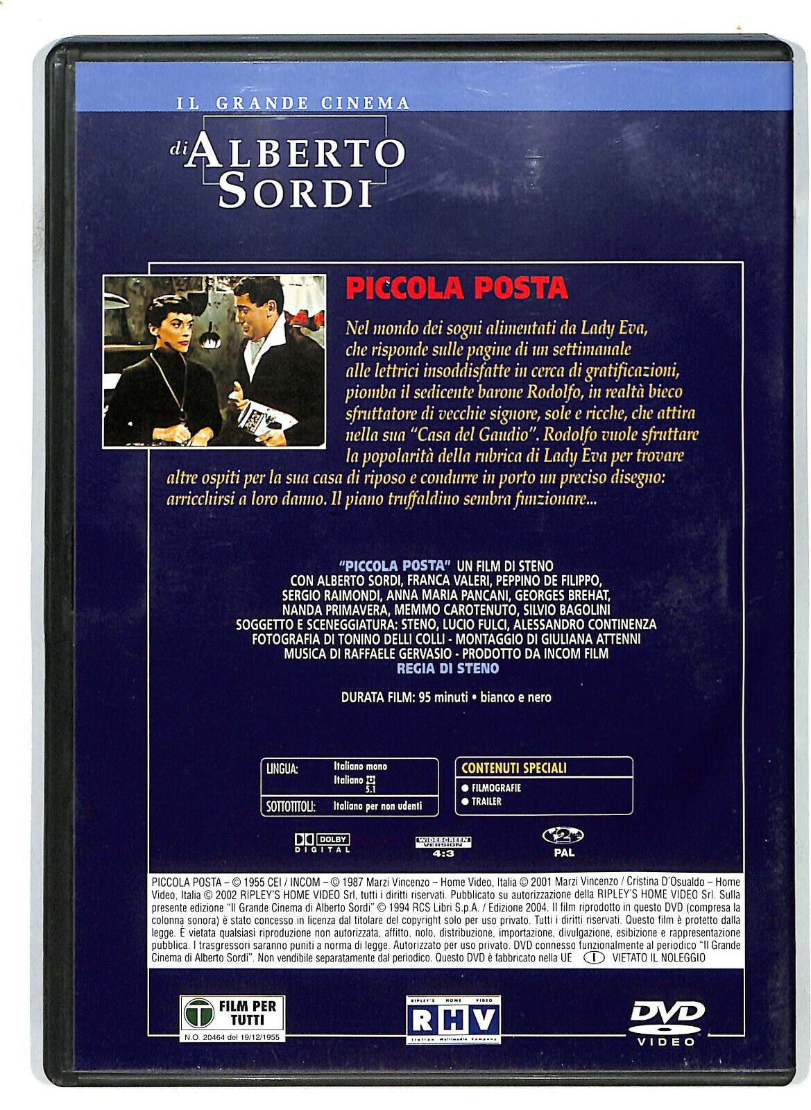 EBOND Piccola Posta DVD D585465