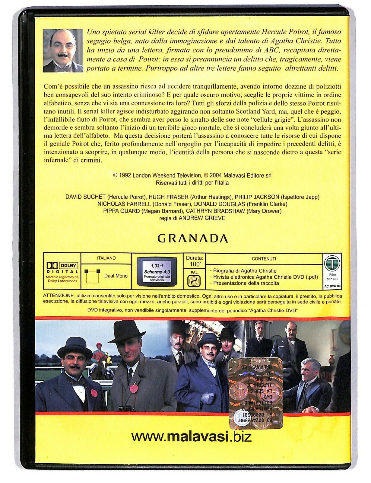 EBOND La Serie Infernale - Agata Christie DVD Editoriale D585516
