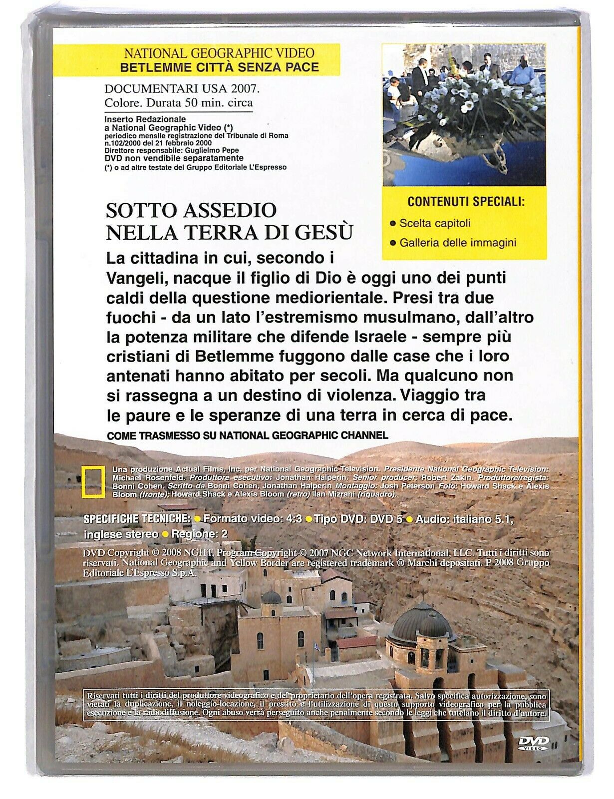 EBOND Betlemme: Citta Senza Pace - National Geographic Vol. 70 DVD D585523