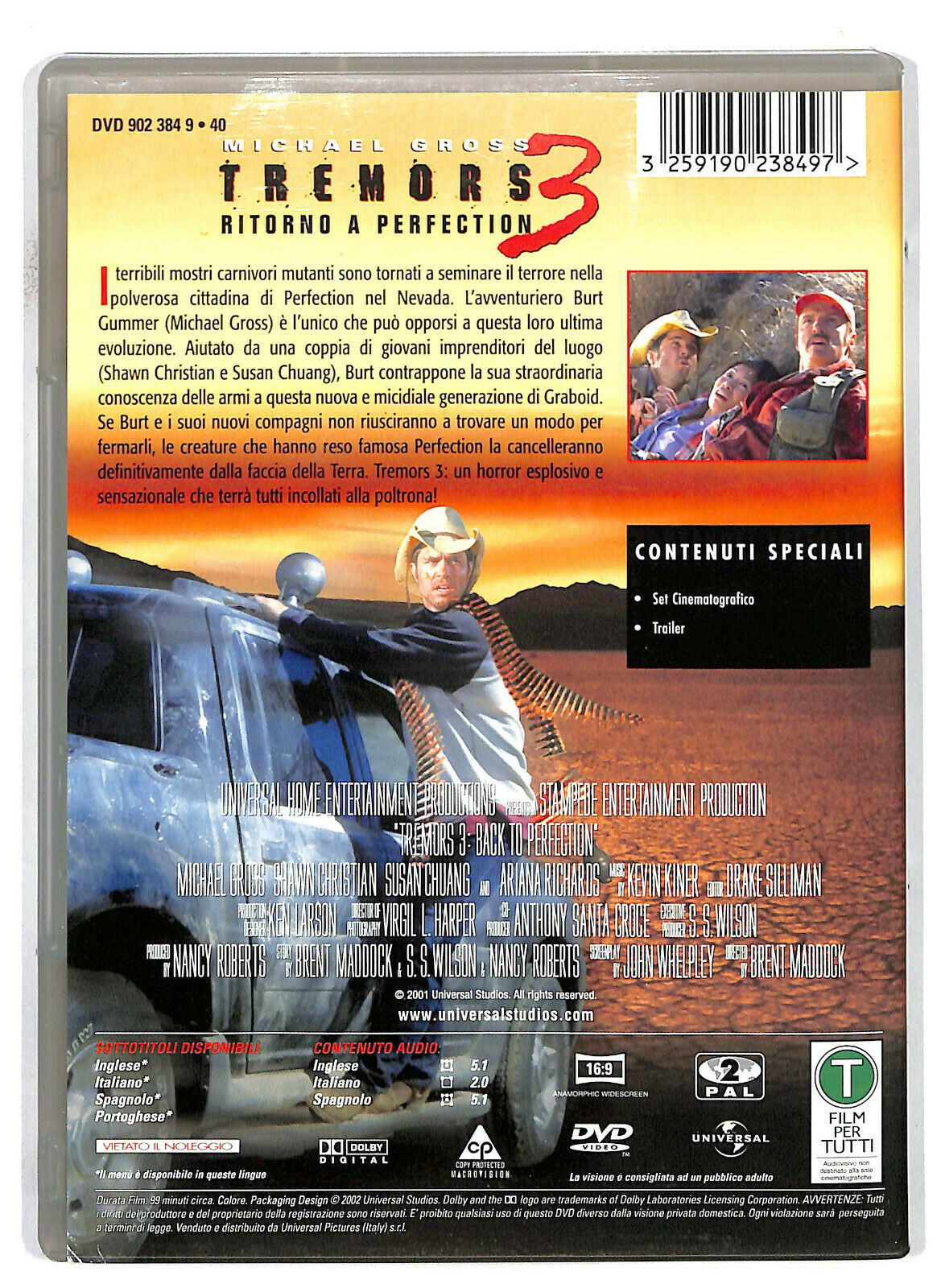 EBOND Tremors 3 DVD D586122