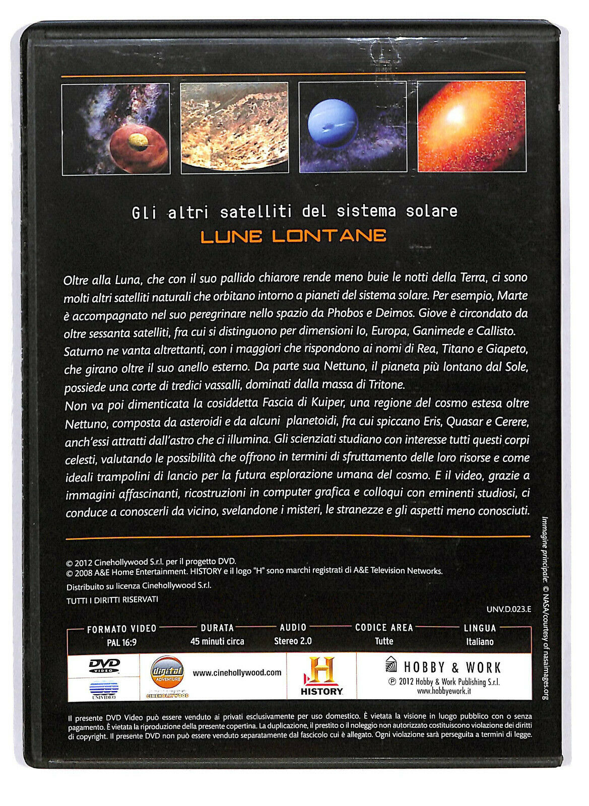 EBOND Spazio History - Lune Lontane DVD Editoriale D586558