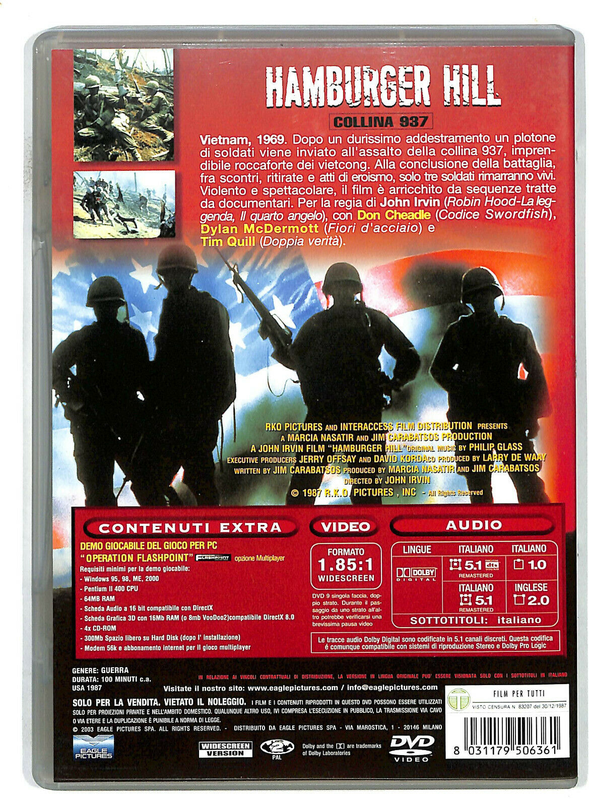 EBOND Hamburger Hill DVD D586605