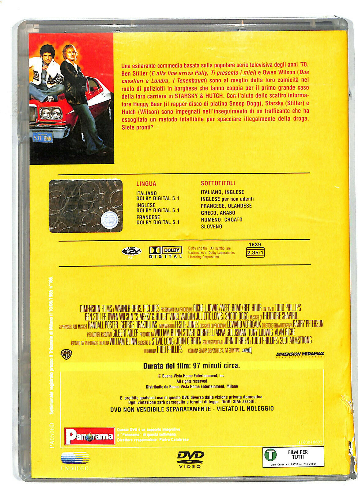 EBOND Starsky e Hutch DVD D586608