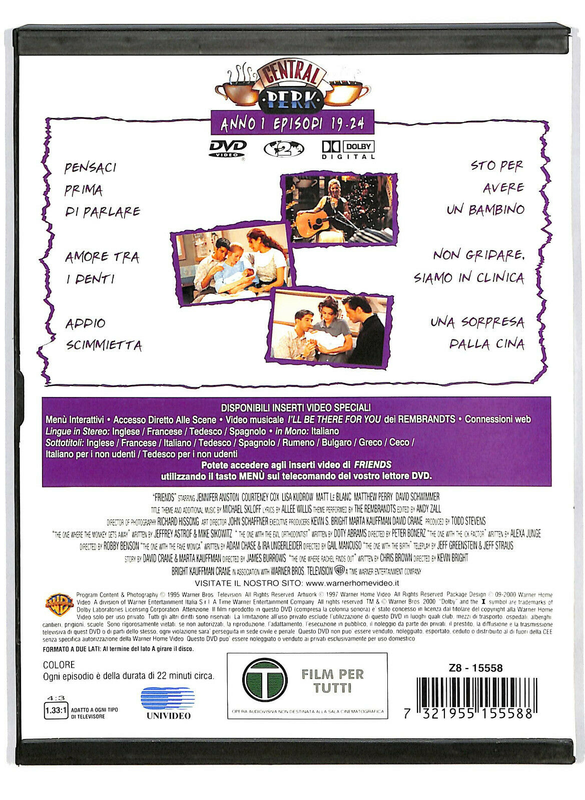 EBOND Friends. Anno 1. Vol. 04 DVD Snapper D586757