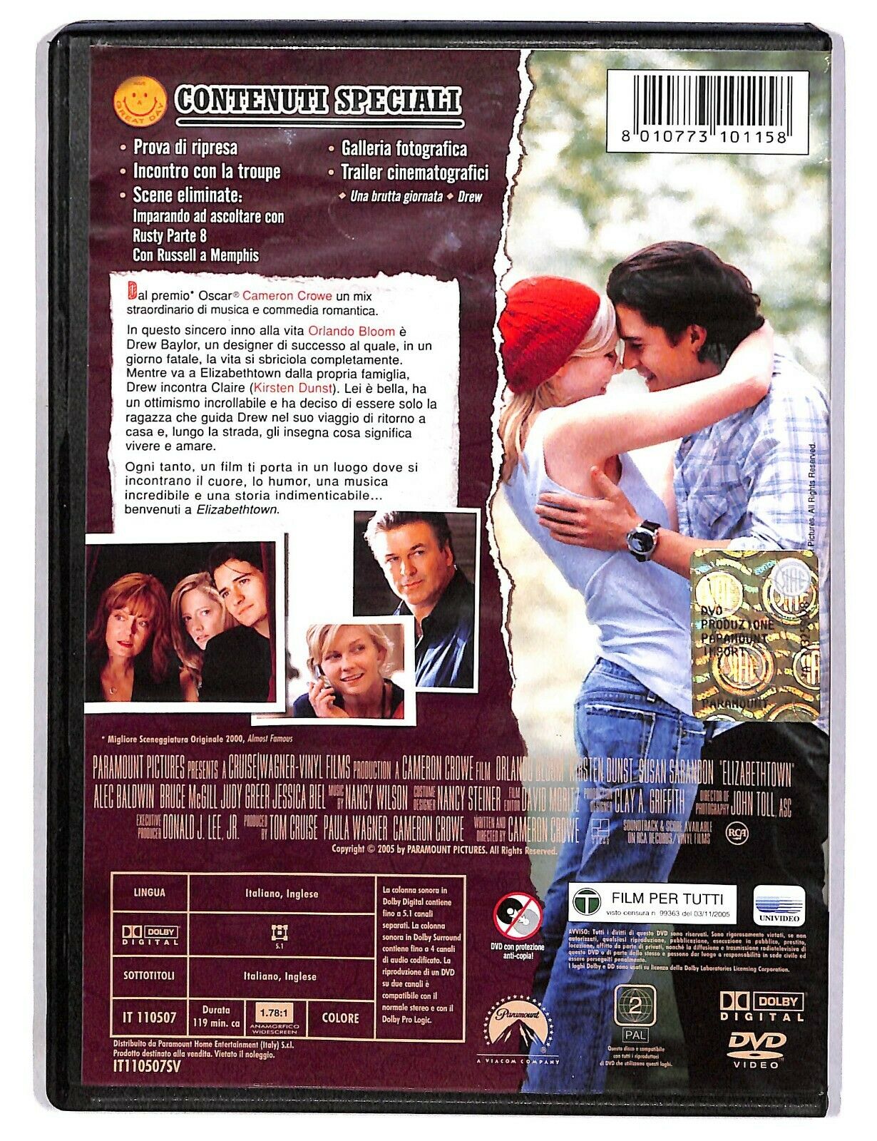 EBOND Elizabethtown Con Orlando Bloom DVD D586851