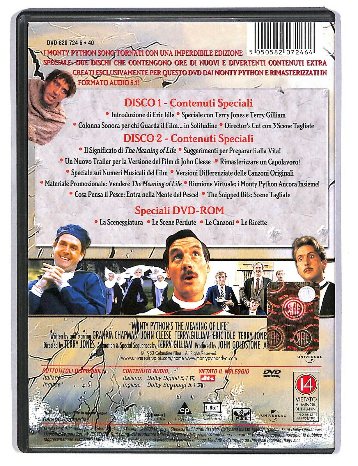 EBOND Monty Python's The Meaning Of Life - Il Senso Della Vita (2 DVD) D587020