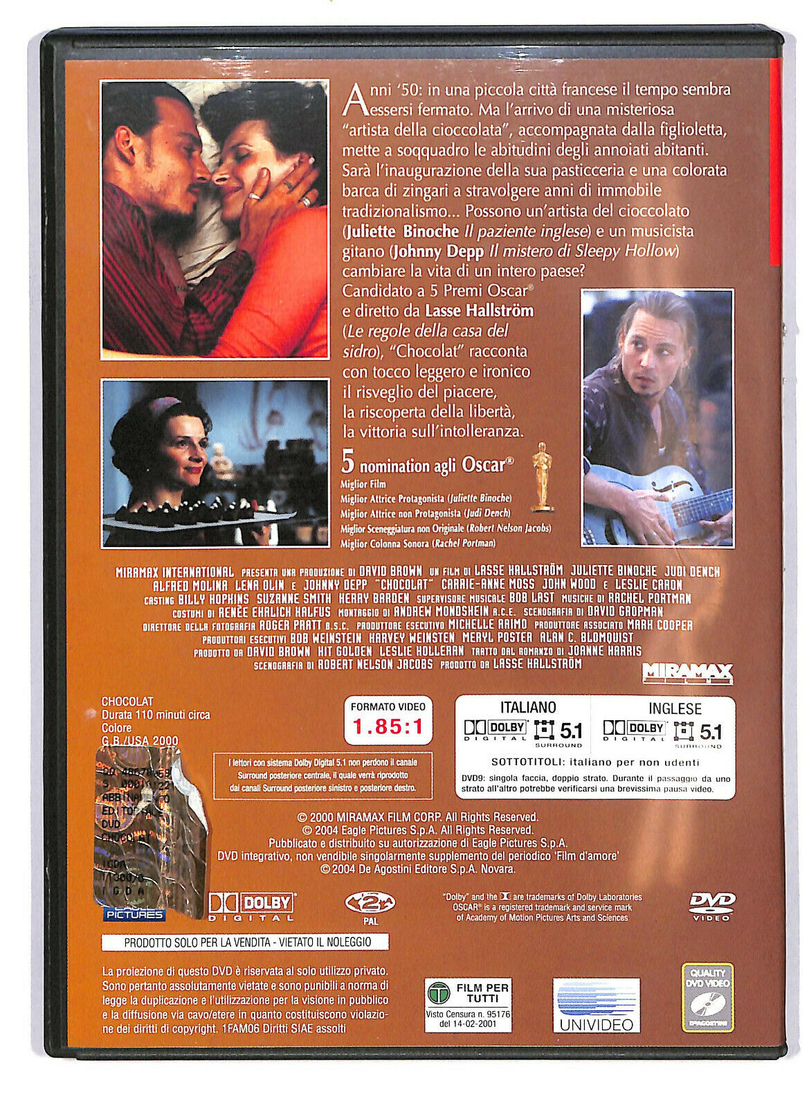 EBOND Chocolat DVD Editoriale D587153
