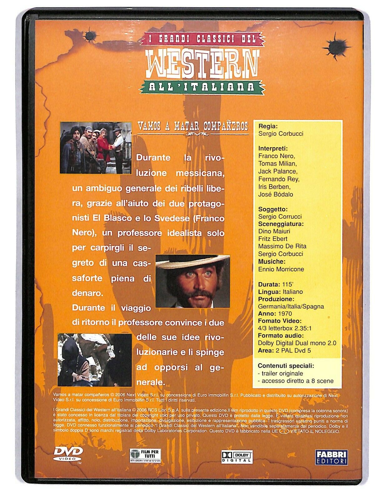 EBOND Vamos a Matar Companeros - Western All'italiana DVD Editoriale D587213