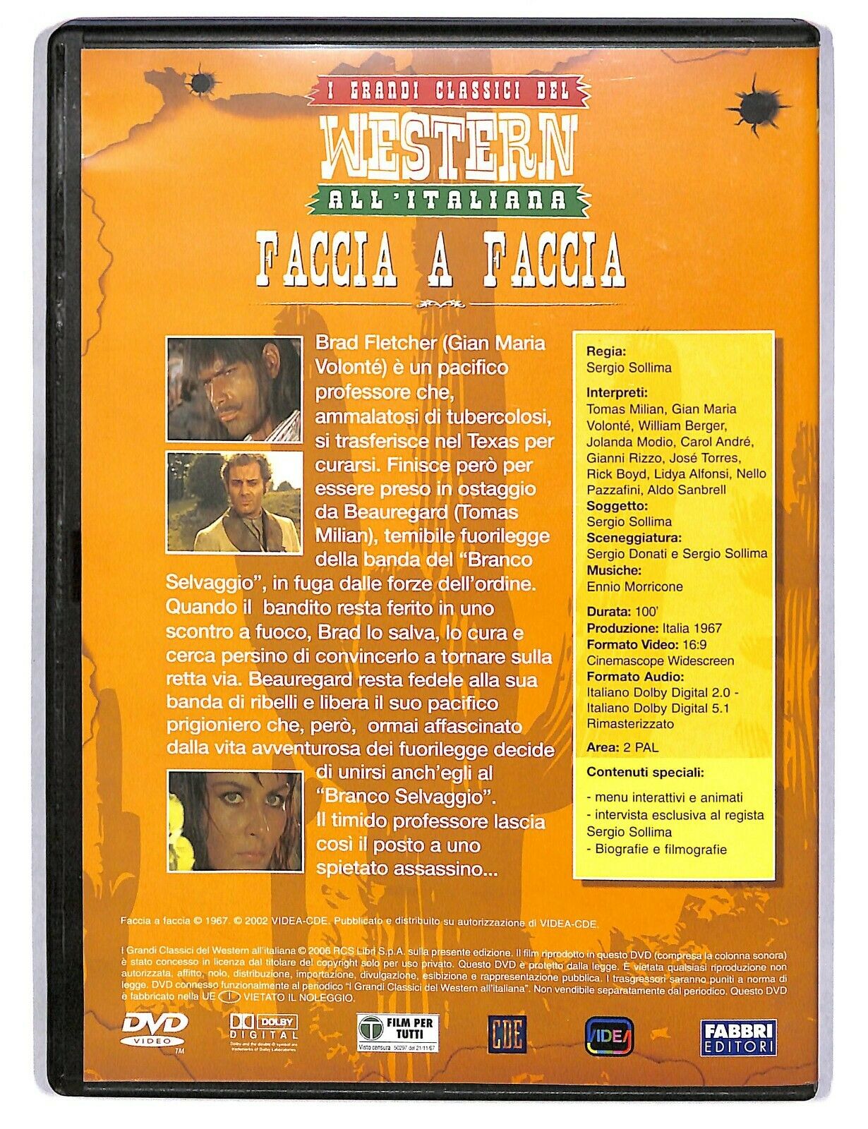 EBOND Faccia a Faccia (1967) - Western All'italiana DVD Editoriale D587231