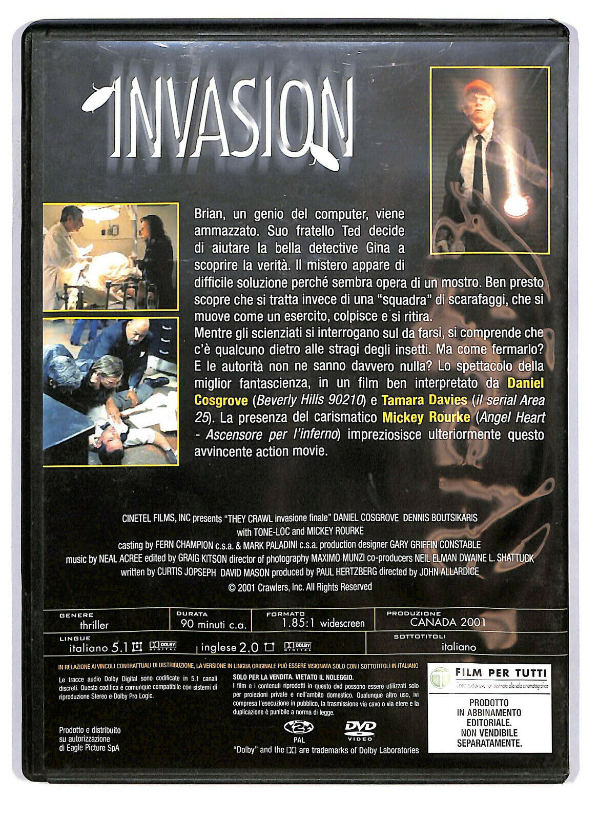 EBOND Invasion DVD Editoriale D587304
