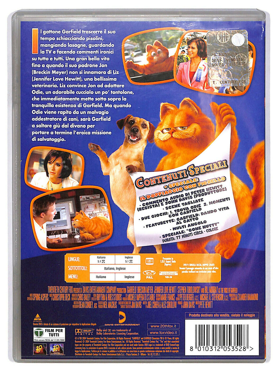 EBOND Garfield Il Film DVD D587310