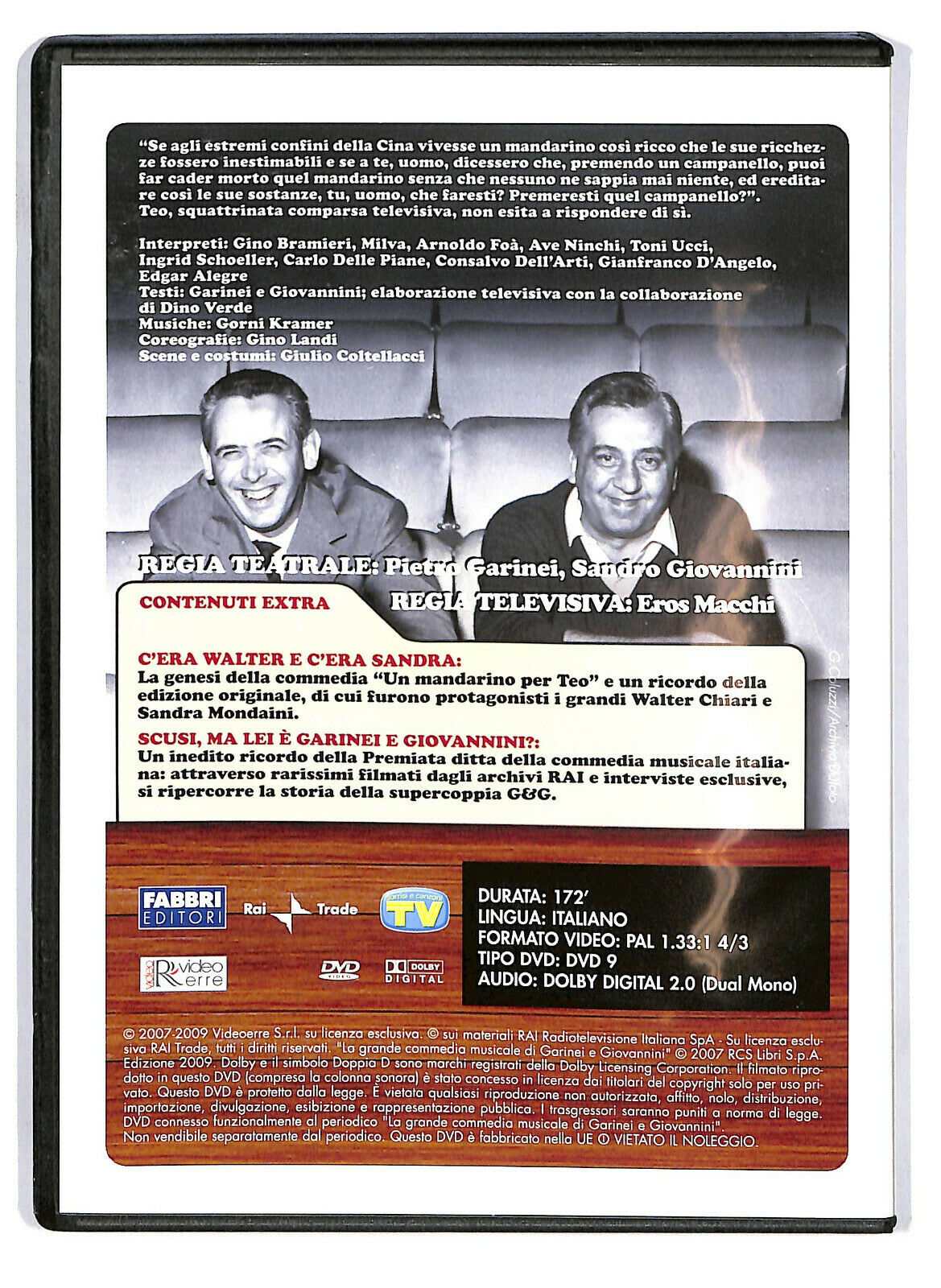 EBOND Un Mandarino Per Teo DVD Editoriale D587552