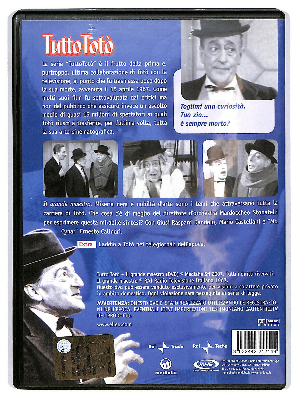 EBOND Tutto Toto - Il Grande Maestro DVD D587555