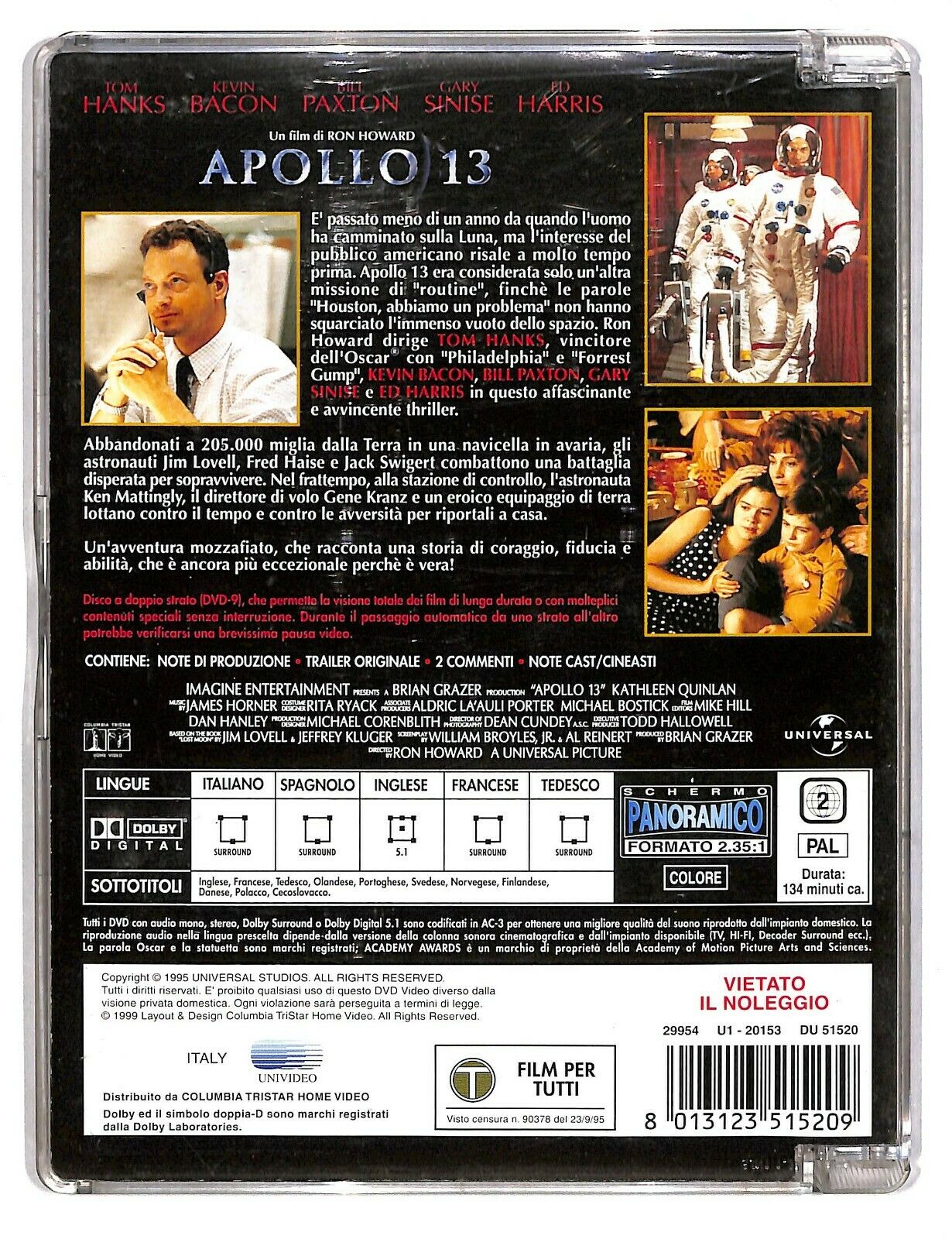 EBOND Apollo 13 Con Tom Hanks Sjb DVD D587603