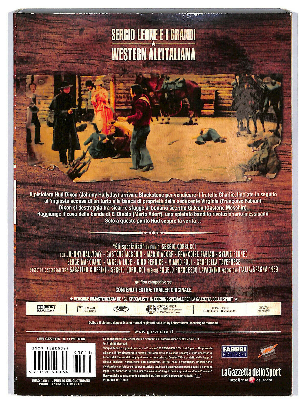EBOND Sergio Leone e i Grandi - Gli Specialisti Vol11 DVD Editoriale D587714