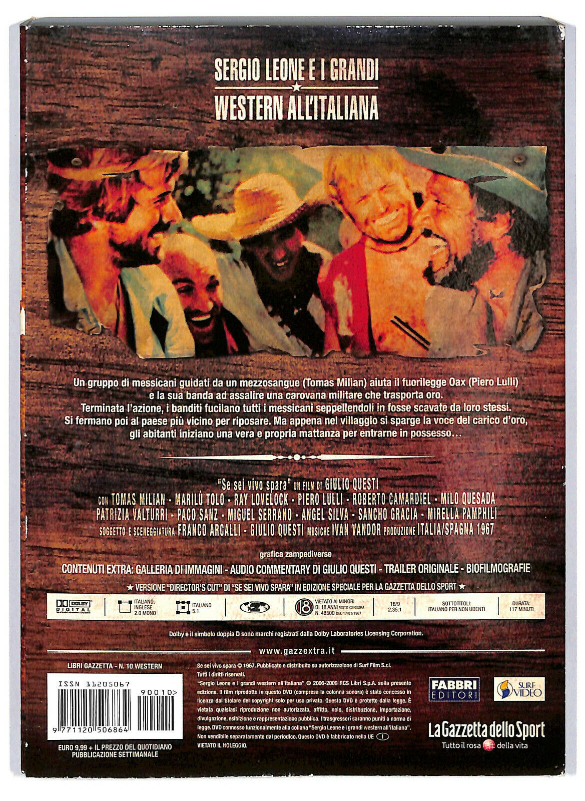 EBOND Sergio Leone e i Grandi - Se Sei Vivo Spara Vol.10 DVD Editoriale D587715