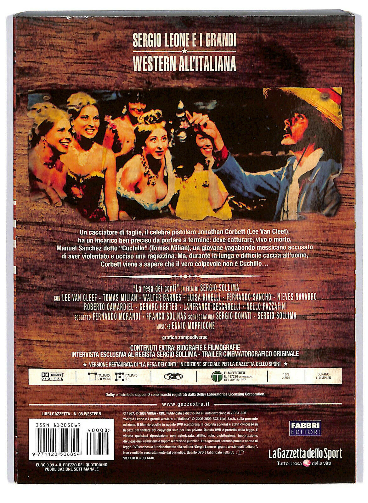 EBOND Sergio Leone e i Grandi - La Resa Dei Conti DVD Editoriale D587716