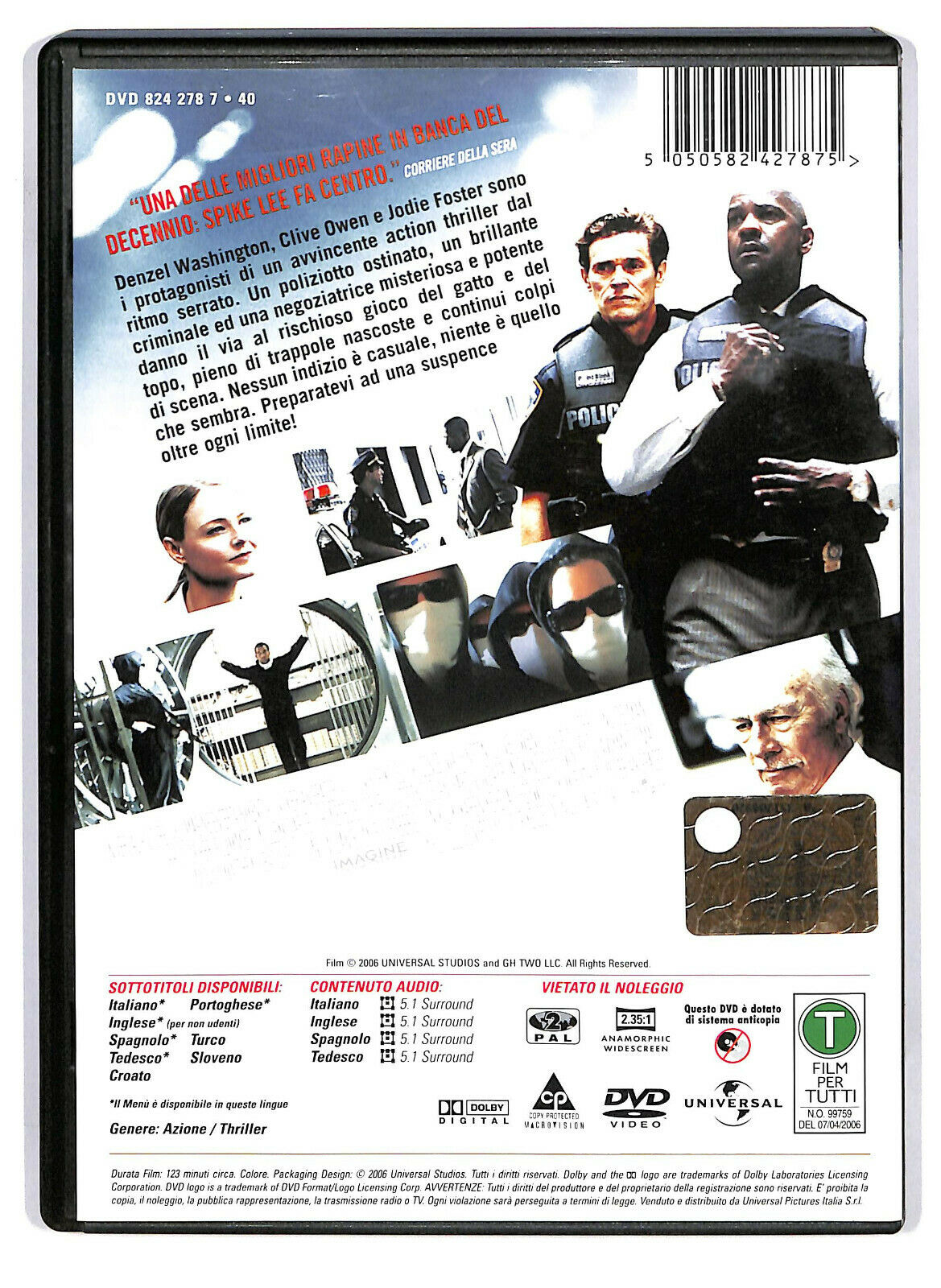 EBOND Inside Man DVD D587807