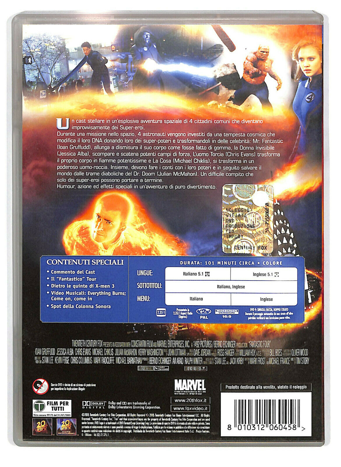EBOND I Fantastici 4 DVD D587947