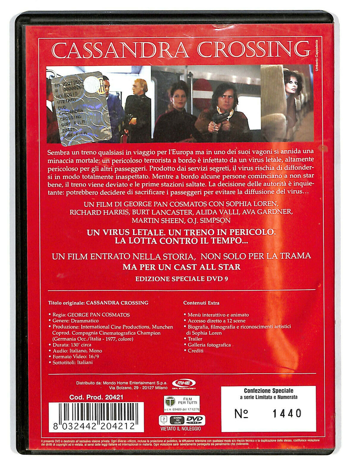 EBOND Cassandra Crossing DVD D588015