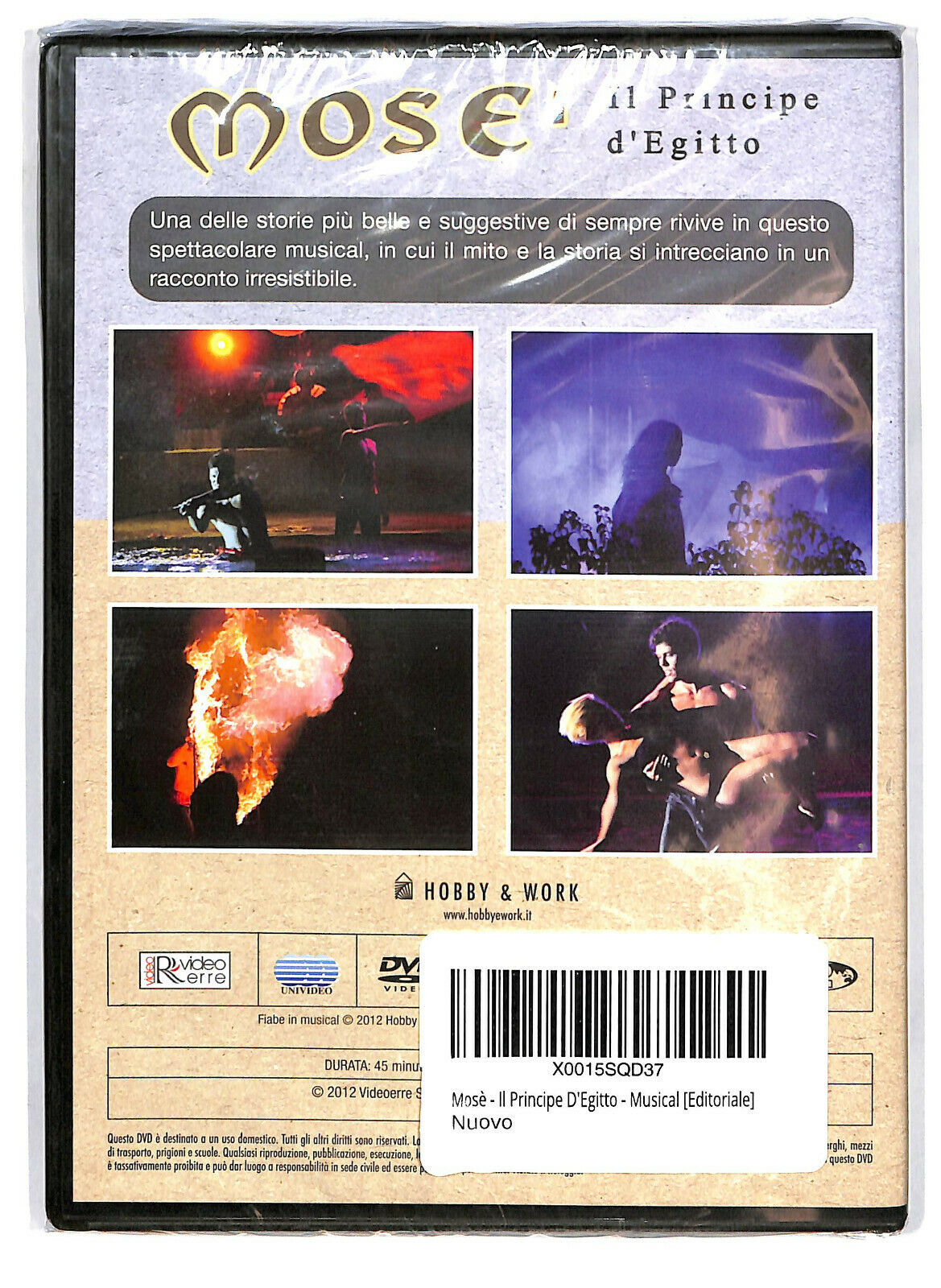 EBOND Mose Il Principe D'egitto DVD Editoriale D588057
