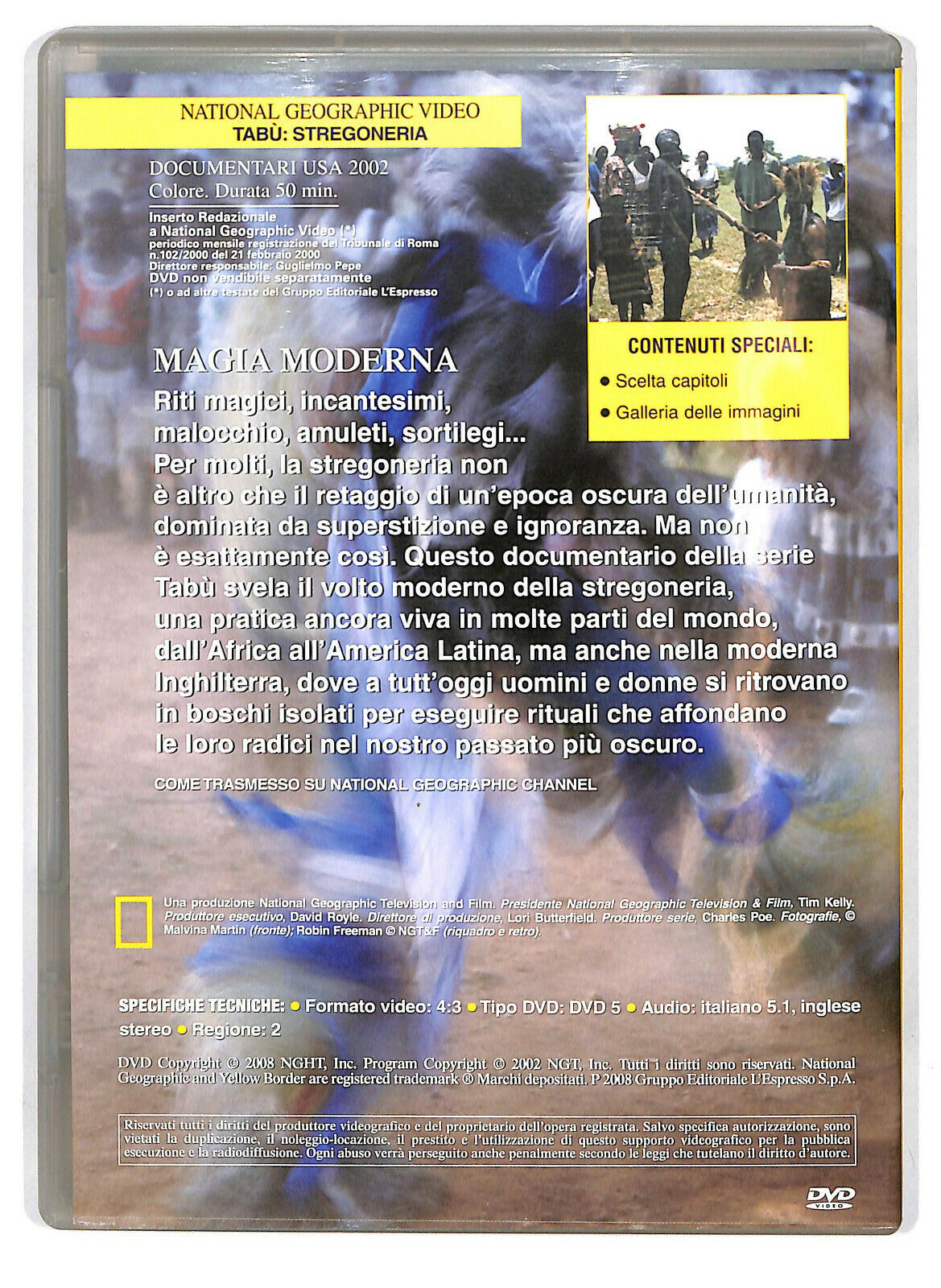 EBOND Tabu: Stregoneria - National Geographic Vol.69 Editoriale DVD D588102