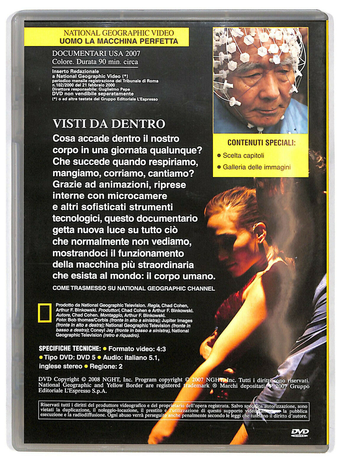 EBOND Uomo: La Macchina Perfetta - National Geographic Vol.59 DVD D588110