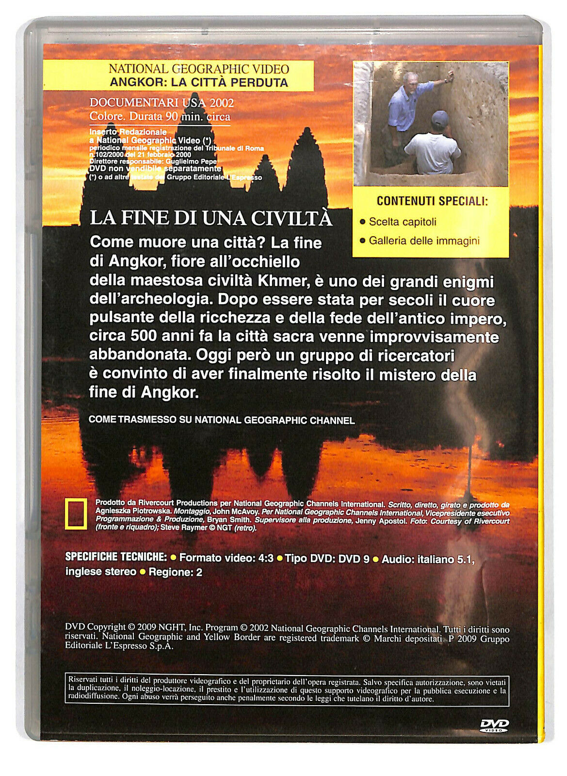 EBOND Angkor La Citta Perduta National Geographic Vol.78 DVD D588113