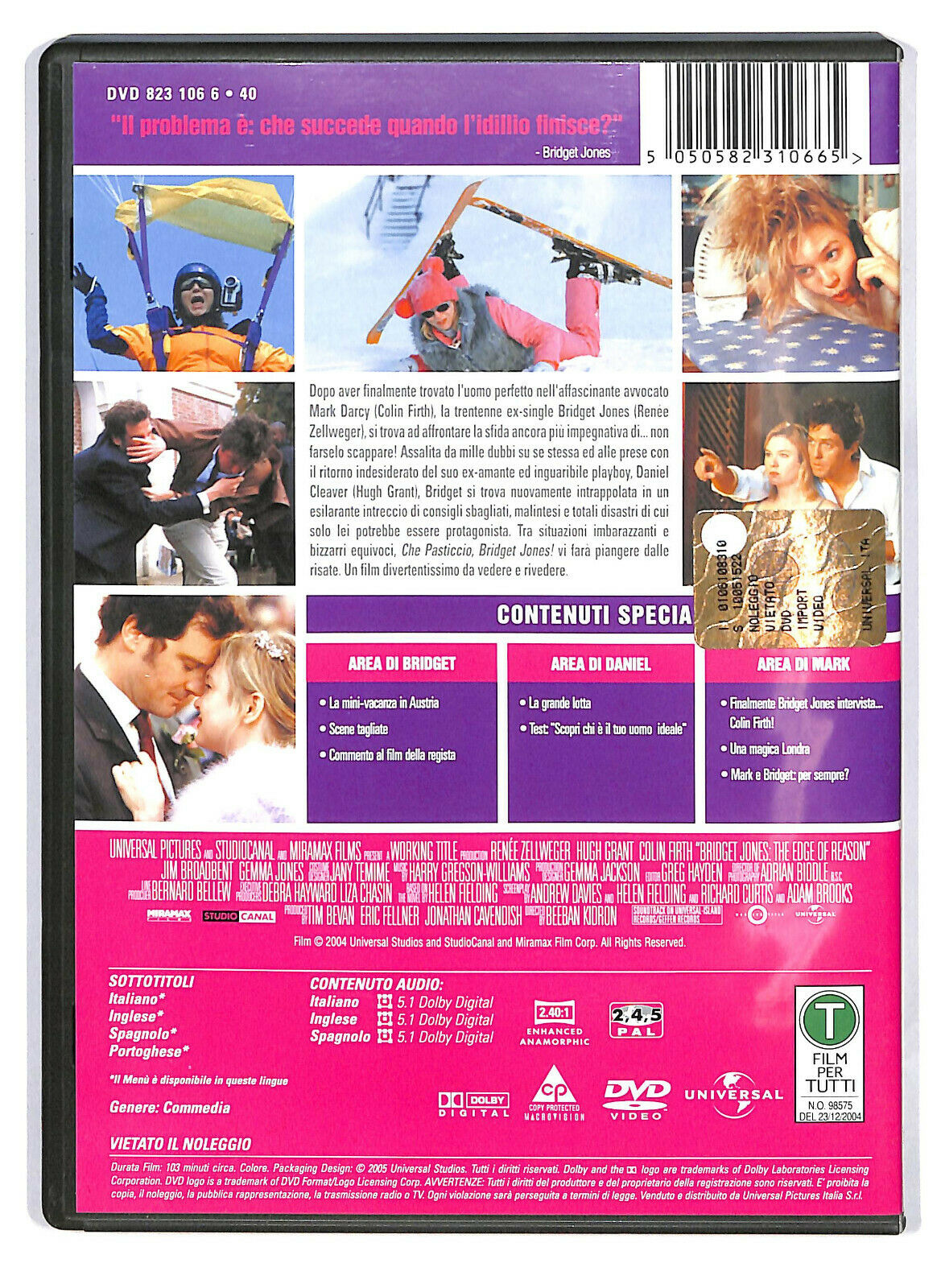 EBOND Che Pasticcio,bridget Jones! DVD D588201