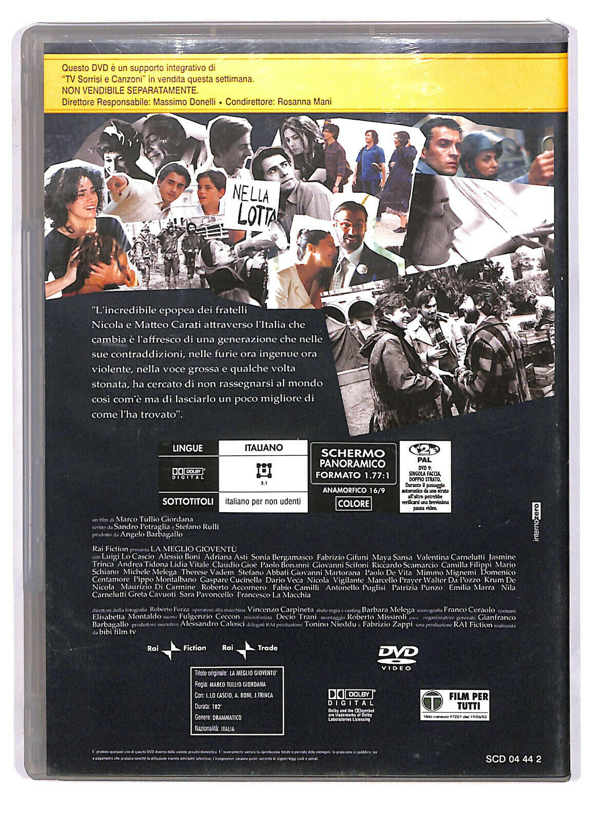 EBOND La Meglio Gioventu DVD Editoriale D588249