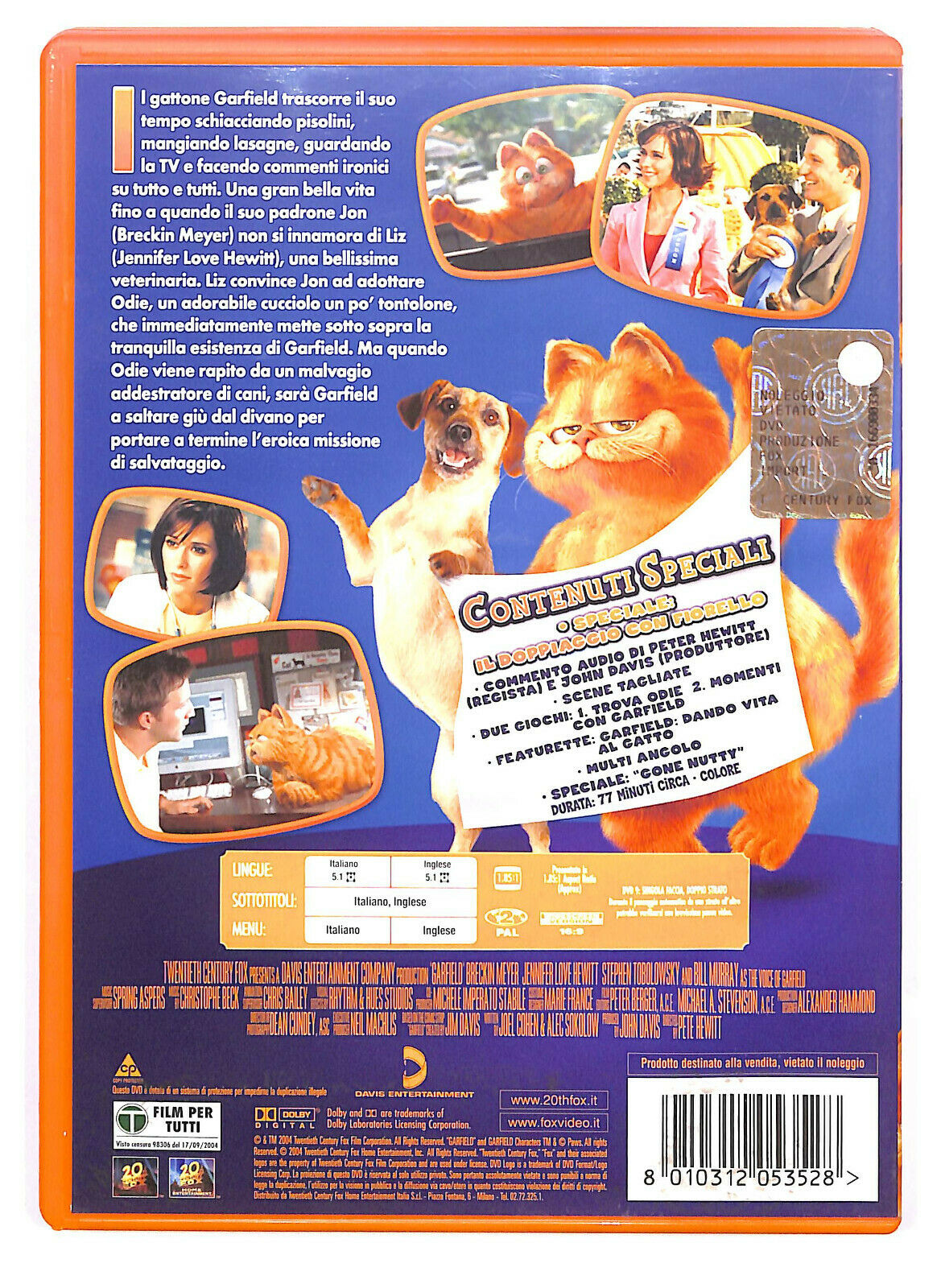 EBOND Garfield Il Film DVD D588349