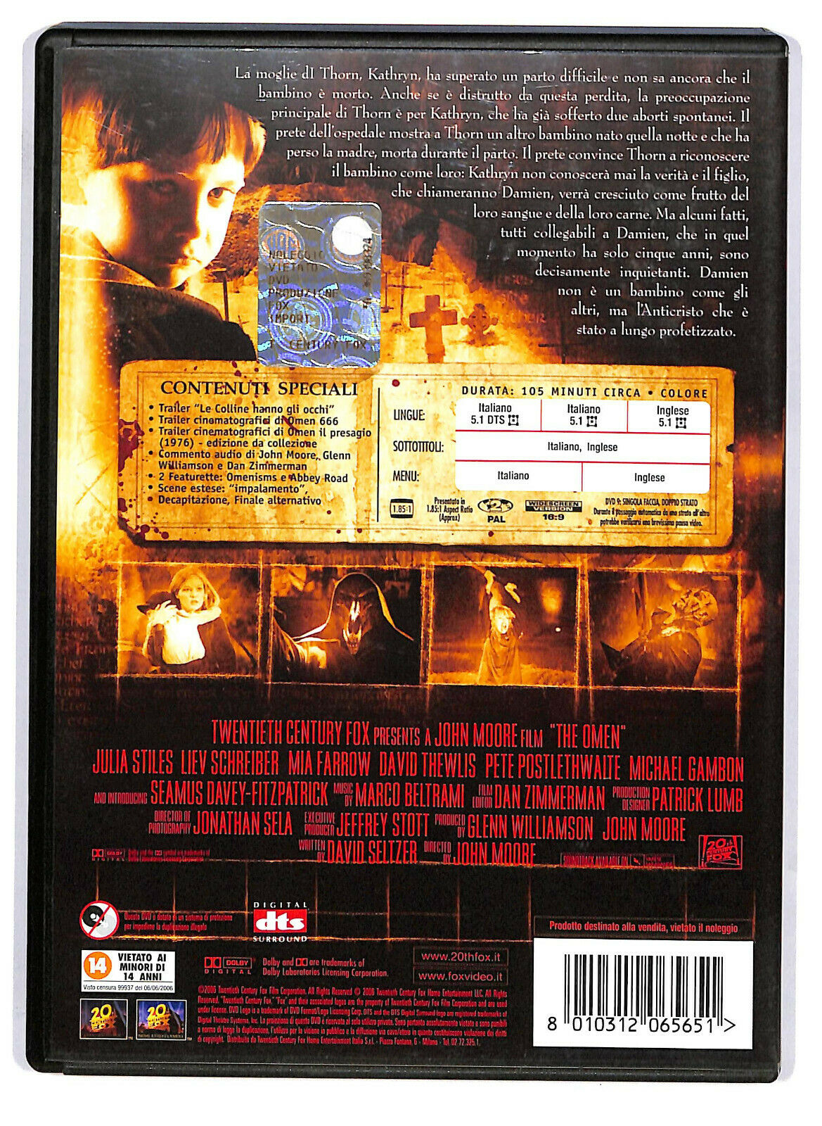 EBOND Omen - Il Presagio DVD D588525