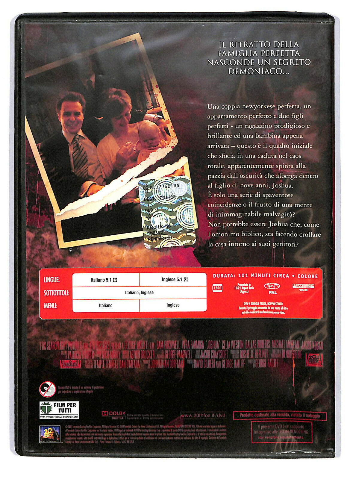 EBOND Joshua DVD Editoriale D588647