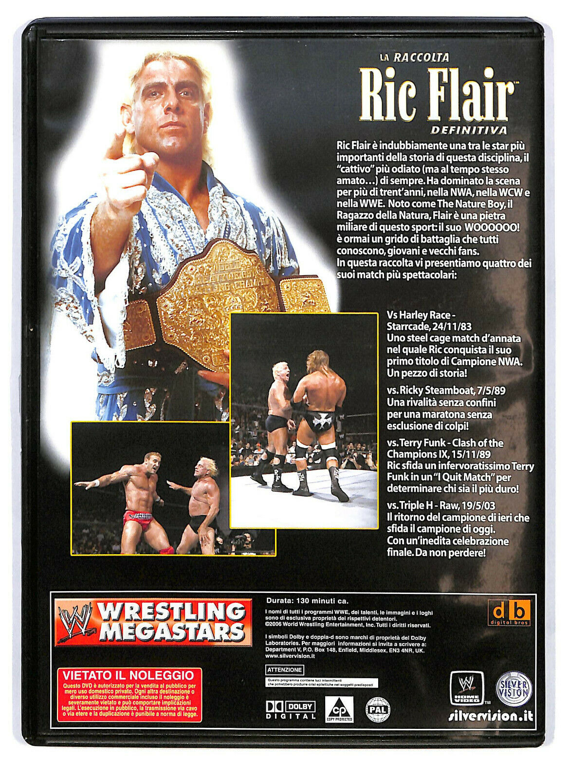 EBOND Wrestling Megastars - Ric Flair - La Raccolta Definitiva DVD D588922