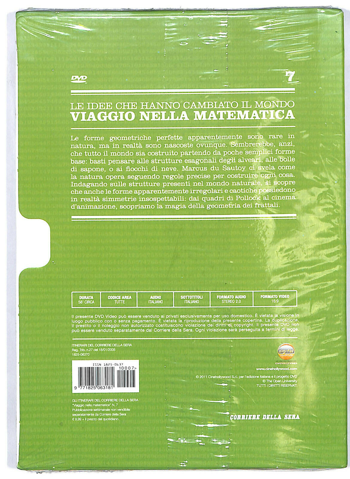 EBOND Geometrie Invisibili N.7 DVD Editoriale D588928