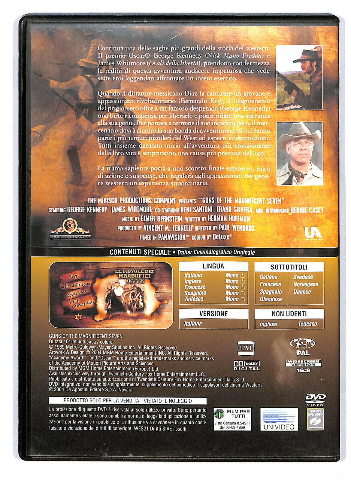 EBOND Le Pistole Dei Magnifici Sette DVD Editoriale D588957