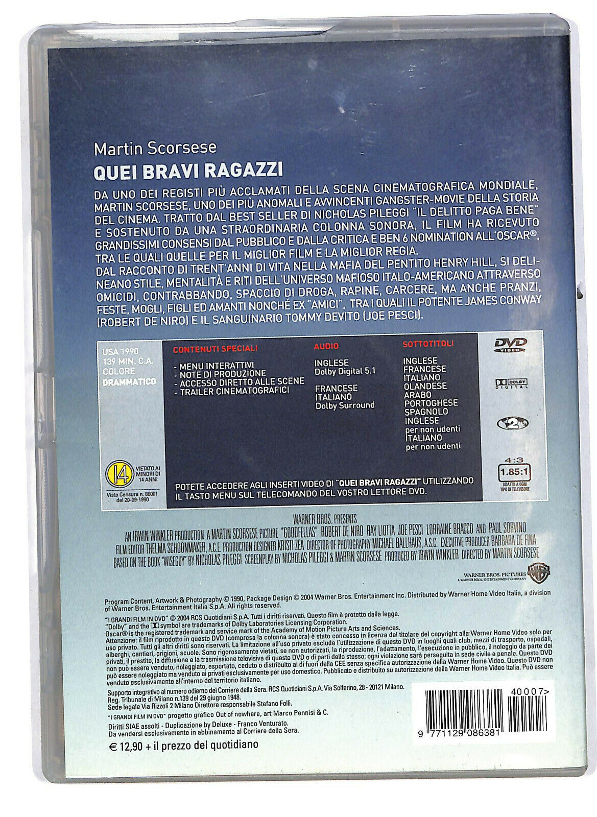 EBOND Quei Bravi Ragazzi DVD Editoriale D589063