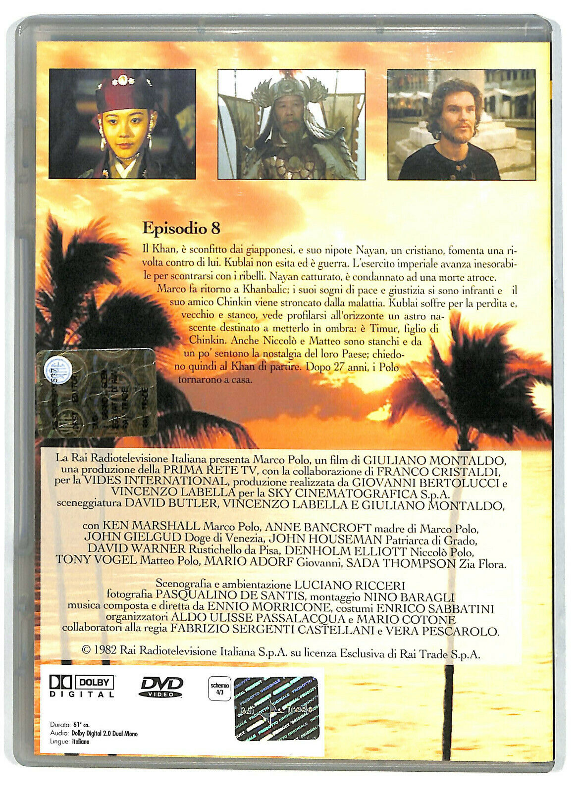 EBOND I Grandi Sceneggiati D'avventura Marco Polo Ep.8 DVD Editoriale D589506