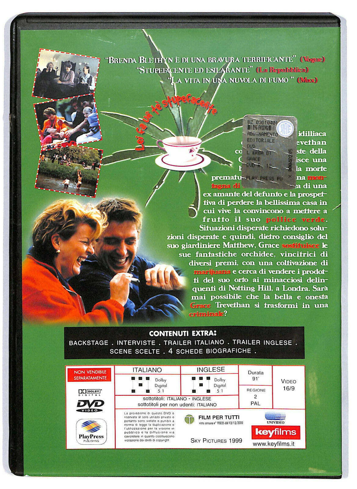 EBOND L'erba Di Grace DVD Editoriale D589639