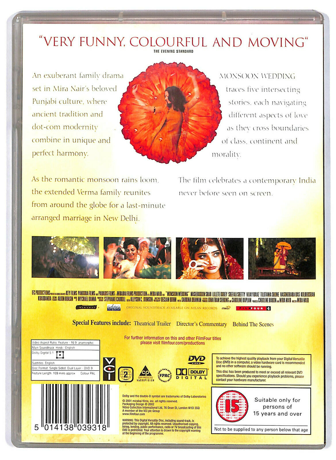 EBOND Monsoon Wedding DVD Uk Edition D589641
