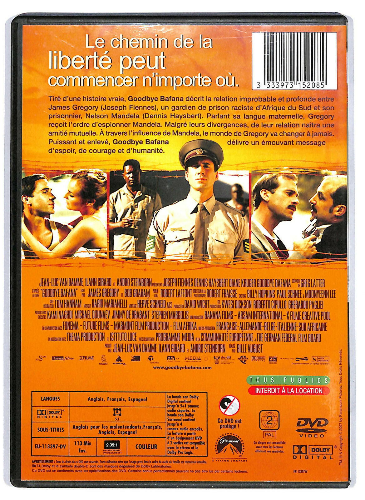 EBOND Goodbye Bafana DVD Uk Edition D589801