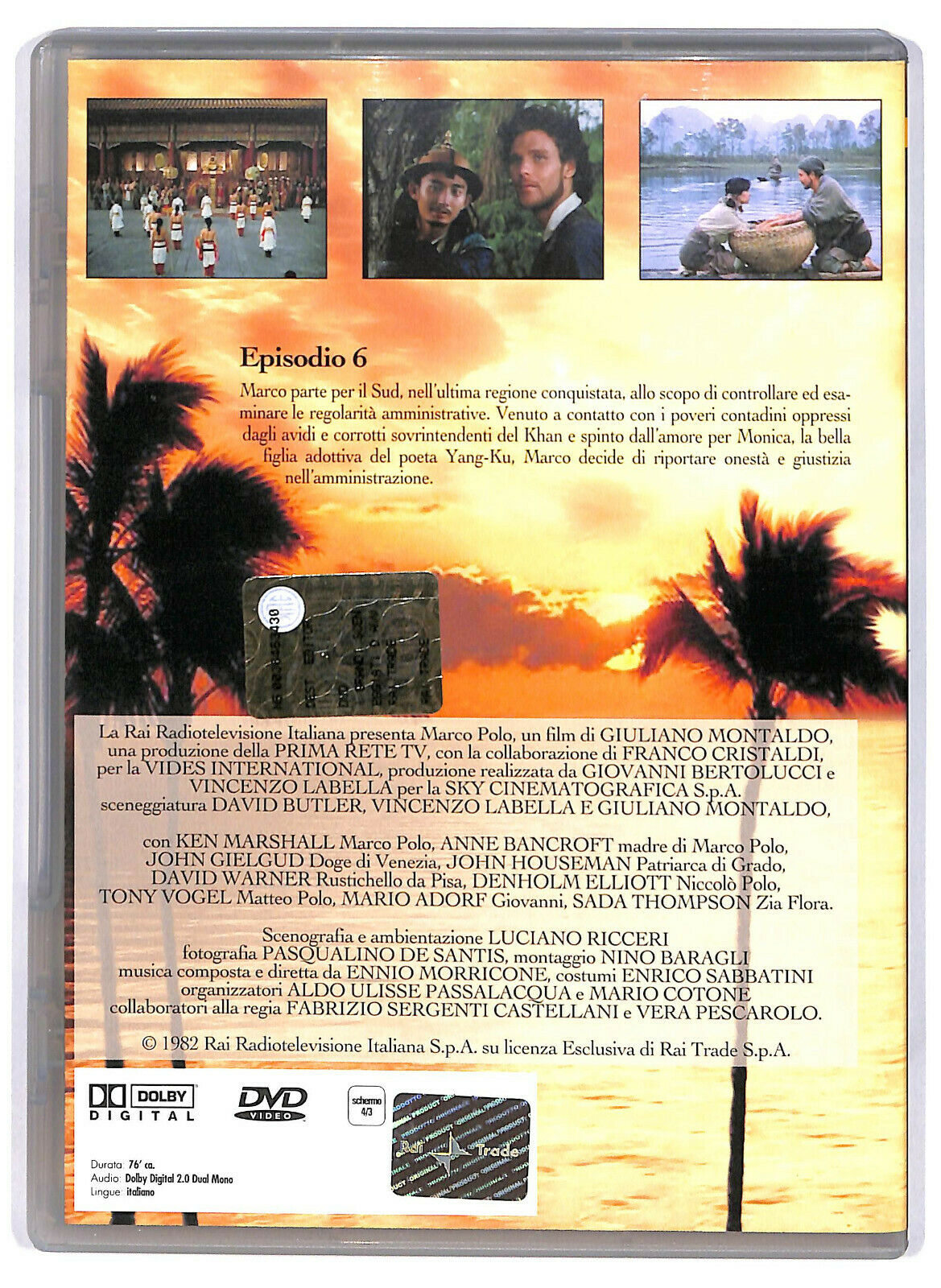 EBOND I Grandi Sceneggiati D'avventura Marco Polo Ep. 6 DVD Editoriale D589937